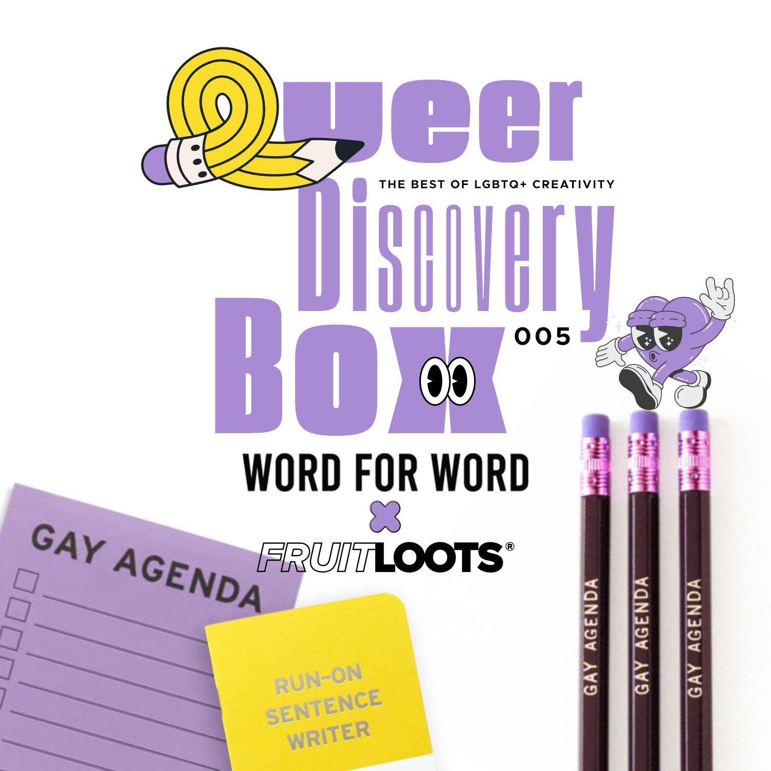 QUEER DISCOVERY BOX 005: WORD FOR WORD