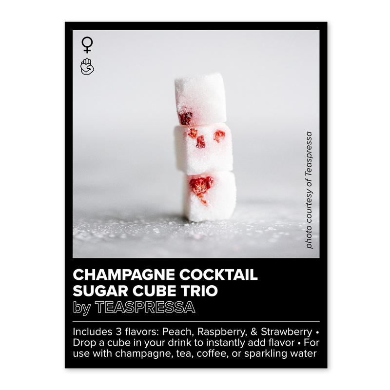 Uncommon Goods Minute Mimosa Sugar Cube Trio